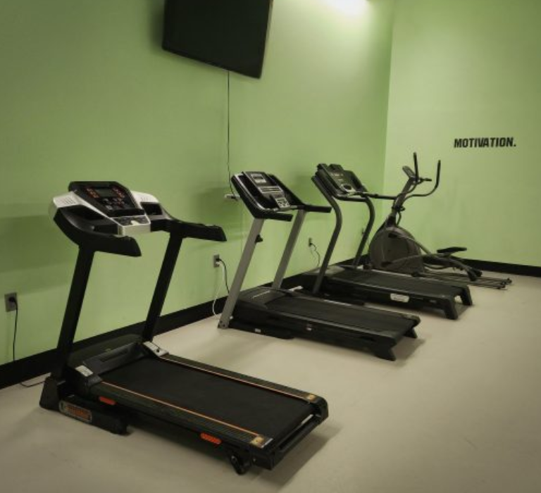 Exercise and physical activity room at WeCare Adult Day Services